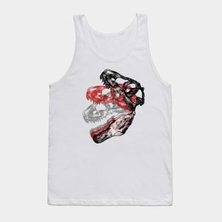 "Roarhol" Skulls Tank Top